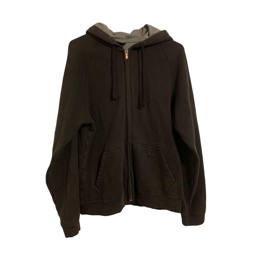 Starter Black Zip Up Hoodie Jacket